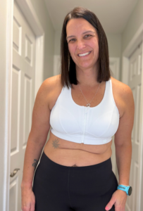 supportive sports bra running